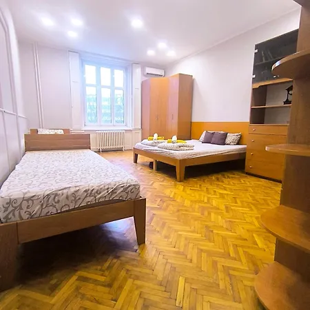 Apartman Downtown In Walk Zone With 3 Bedrooms And Garage Novi Sad